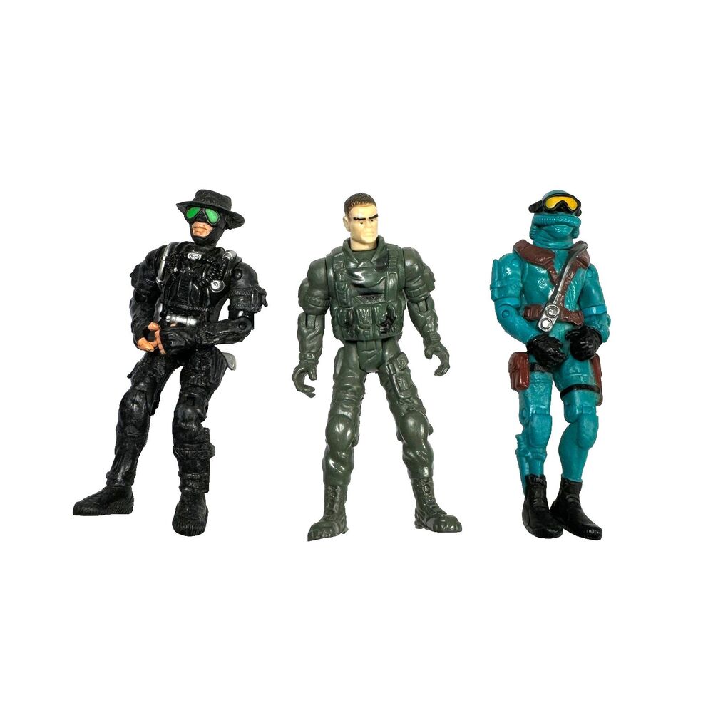 Lanard Action Figure CORPS ELITE Carlos Gills Perez Commando The Shark Frogman